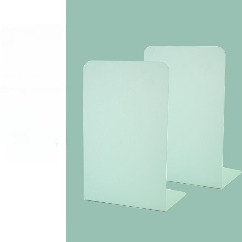 2 Pezzi Semplice Supporto per Libri in Metallo da Scrivania Fermalibri Antiscivolo Organizzatore di Libri per Studenti Fermalibri Grande Spesso Rastrelliera per Conservazione Libri