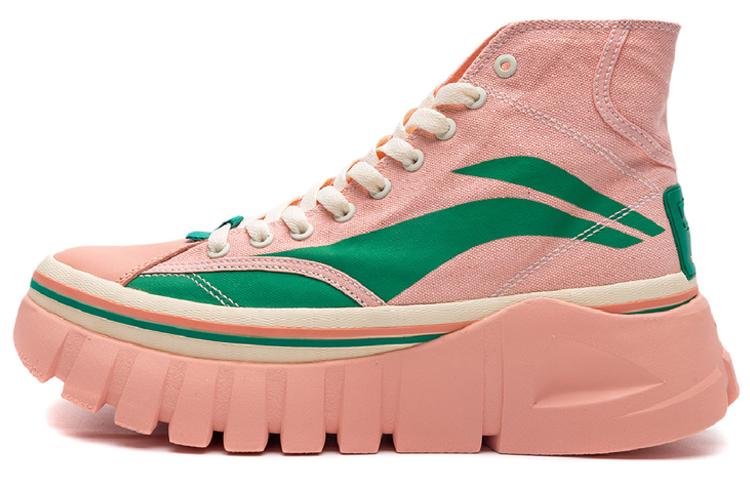 Li Ning Wave Высокие Повседневные Кроссовки Женские AGCP388-3 38