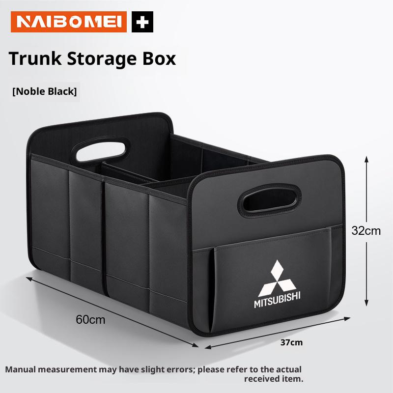 Opvouwbare Grote Capaciteit Opbergbox voor Kofferbak van Auto Voor Mitsubishi Outlander Pajero Asx Lancer EX Evolution X L200 Ralliart Triton