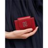 Women Leather Card Wallet Red Dcho6f311r2