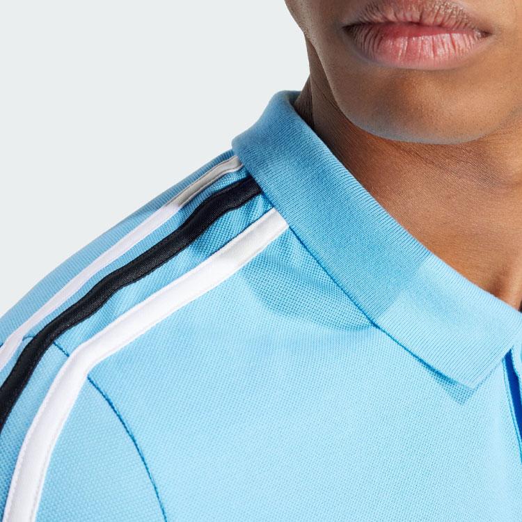Adidas Argentina DNA Polo Shirt Men Tops Blue IU2140