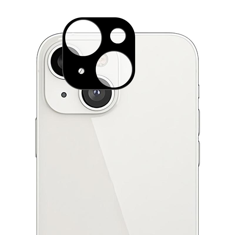 

MOCOLO Silk Print Full Coverage Tempered Glass Camera Lens Film for iPhone 13 mini 5.4 inch Black