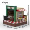 MOC-33130 Street Scene Mini Bakery Brick Set Compatible with Lego