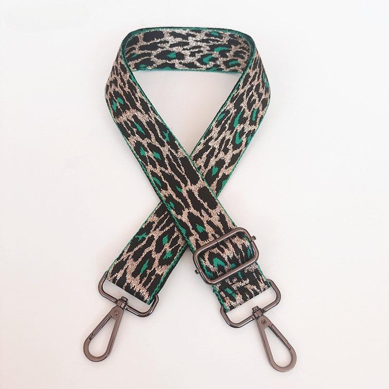 New Color Leopard Print Luggage Accessories Strap Adjustable Shoulder Crossbody Women's Bag Versatile Long Strap Broadband