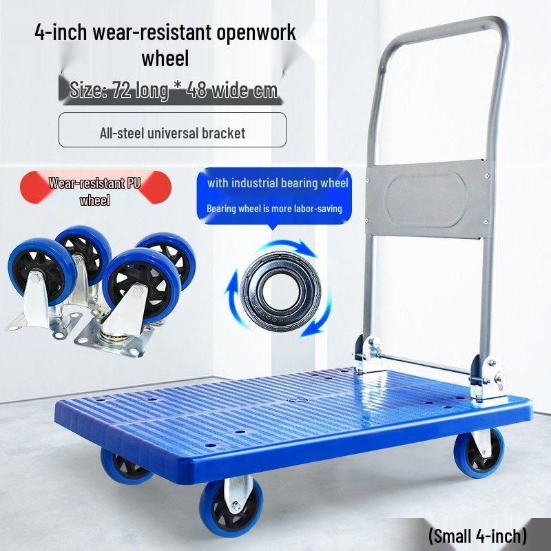 Heavy-Duty Foldable Platform Cart