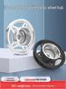 Electric Bicycle Wheel Hub Motor with 12/14/16-inch Aluminum Alloy Disc Brake, Folding Front and Rear Drive