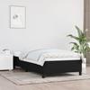 347020 vidaXL Bed Frame Black 80x200 Cm Fabric