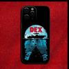 D-Dexter Morgan Phone Case For iPhone 16,15,14,13,12,11,Pro,X,XS,Max,XR,Plus,Mini Soft Black Cover