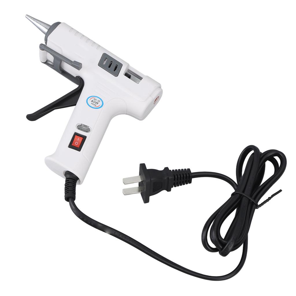 Pistol de lipit la cald 40W Încălzire rapidă Temperatură constantă Manual Pistol de lipit la cald cu batoane pentru artizanat