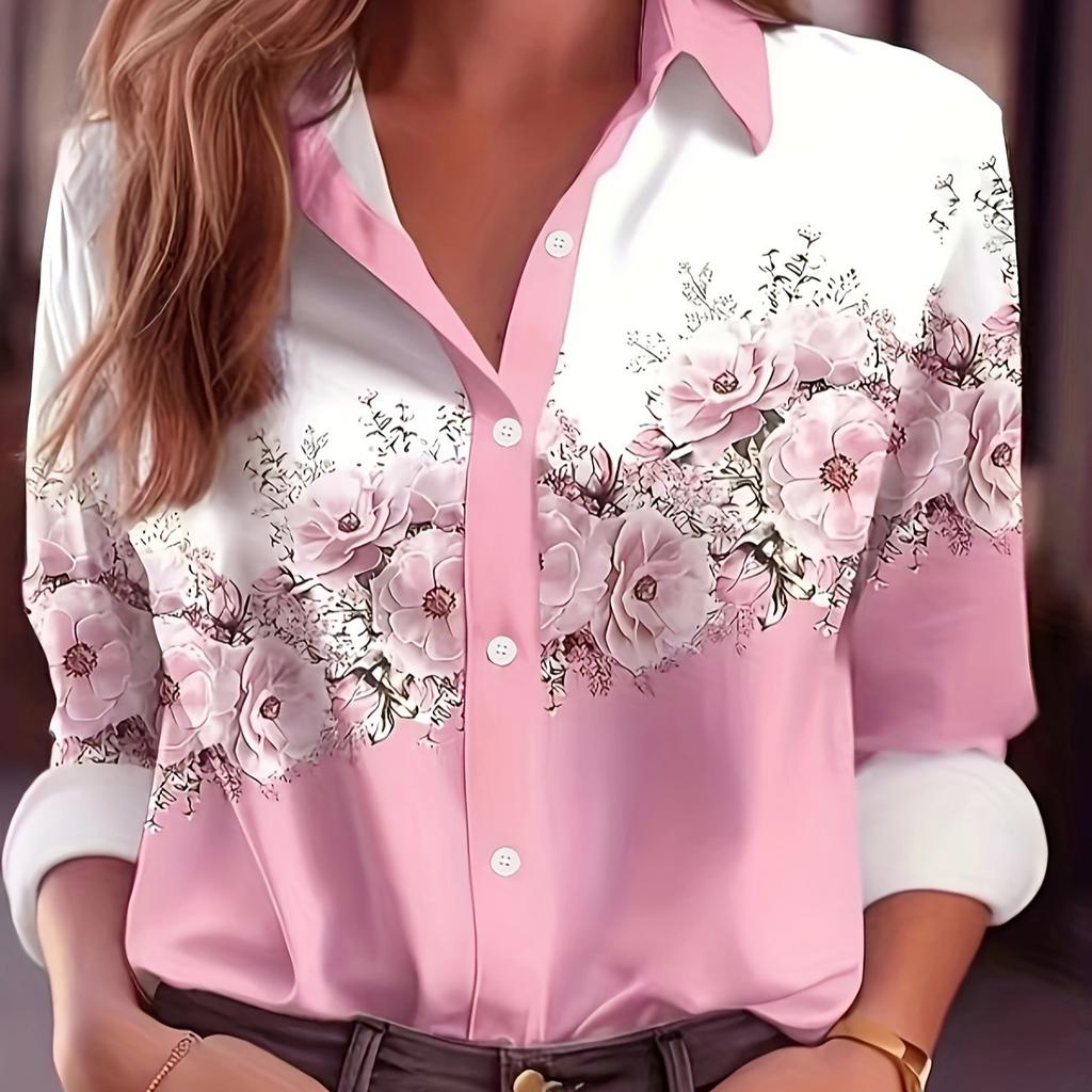 Jaro/Léto Nové Dámské Tričko s Potiskem Top Volný Krátký Rukáv