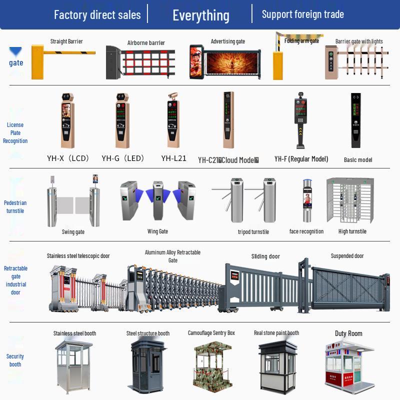 Durable Outdoor Steel Guardhouse Security Booth