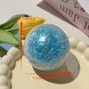 Slow Rebound Blue Glacier Sensory Ball Soft Stress Relief Grip Stretch Focus Toy For Office Desk