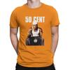 50 Cent Man TShirt Popular American Rap Singer Fashion T Shirt Graphic Streetwear Hipster