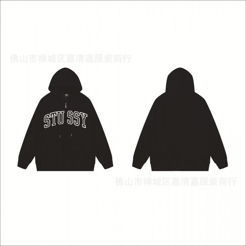 Mens Oversized Zip-Up Hooded Sweatshirt Casual Streetwear Cotton Pullover Fall