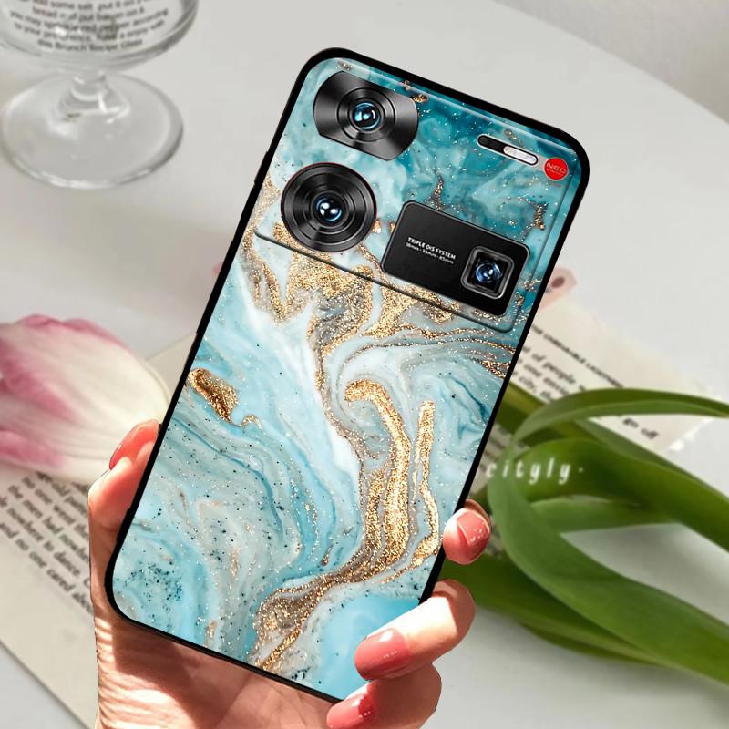 For Nubia Z60 Ultra Case Shockproof Soft TPU Silicone Phone Cover For NUBIA NubiaZ60 Z60Ultra Funda Z 60 Ultra Capa Cute Cartoon