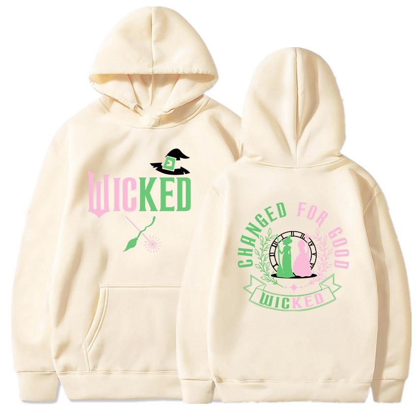 Guter Böser Fantasy Film Hoodie Muster 2025 Herbst/Winter Damen Herren Reiner Baumwoll-Hoodie Moletom Lässiger Damen-Hoodie