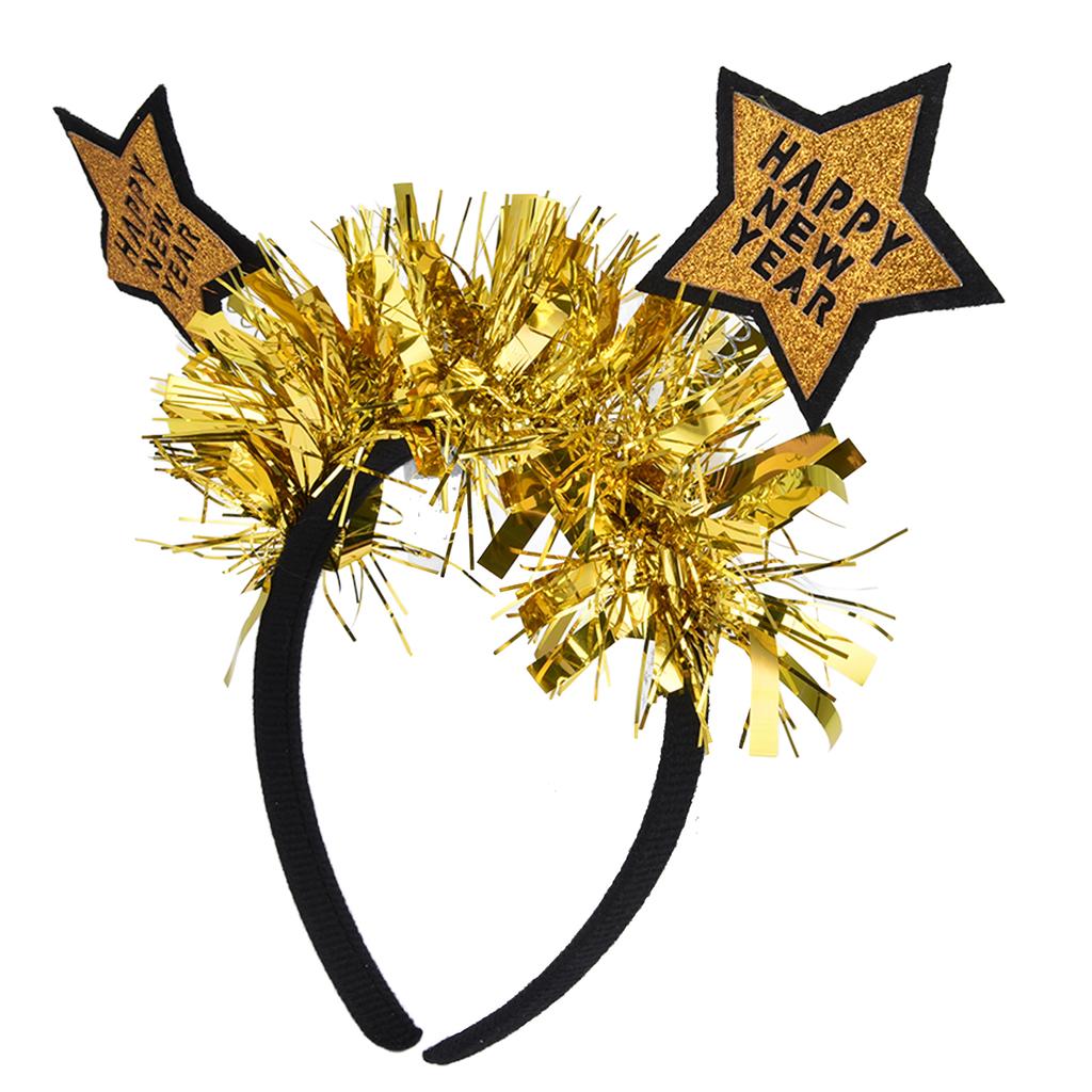 Süßer Sternförmiger Haarreif für Weihnachten Bruchfester Sternförmiger Haarreif für Festivals