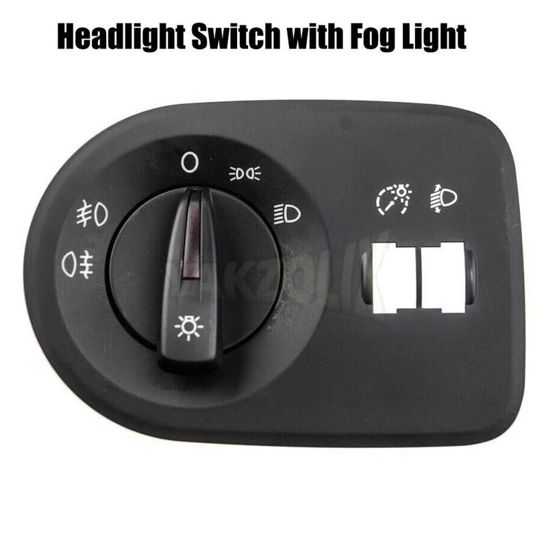 Headlight Light with Fog Light Control Switch For Seat Ibiza 2009 2010 2011 2012 2013 2014 2015 6J1941531AL 6J1941531J Car Parts
