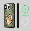 Funny Fat Tiger Phone Case Magnetic Case For IPhone 16 14 13 12 11 15 Pro Max Plus For Magsafe Wireless Charge Cover