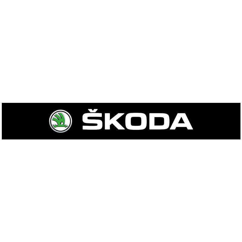 Samolepky na přední sklo auta Přední a zadní ozdobný emblém Pro Škoda Octavia Superb Rapid Kodiaq Karoq Fabia Kamiq Roomster Citigo