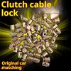 10Pcs Motorcycle Brake Clutch Choke Cable Repair Kart Bike Mower Parts Throttle Cable Nipple Screw Metal Stopper