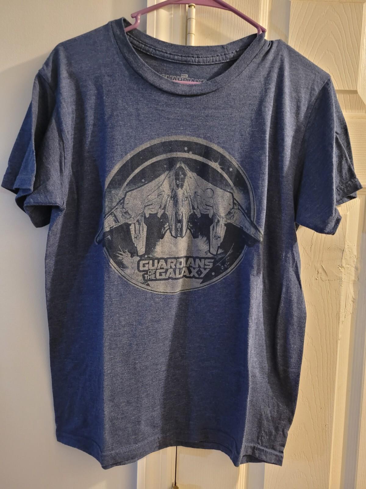 Guardians of the Galaxy Adult Small T-Shirt - Distressed Starlord Ship S разноцветный