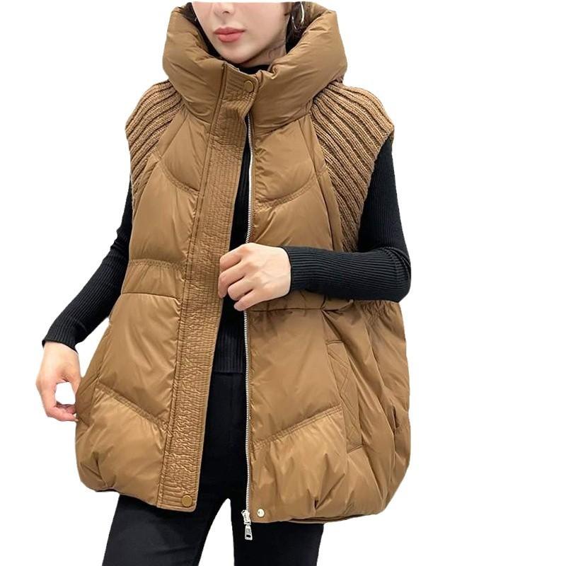 Down vest women's high-end women's short Korean version vest thermal jacket duck down vest vest vest vest jacket