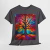 Vibrant Tree Art Tee, Colorful Tree Shirt, Unisex Cotton T-Shirt, Nature [...]