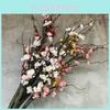 Praecox Branch Chimonanthus Artificial Flower Decoration Living Room Garden