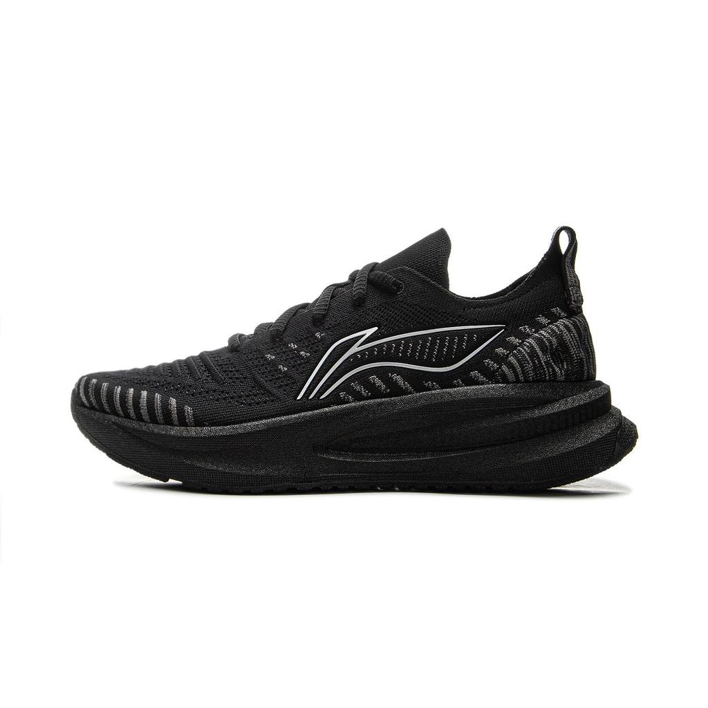 Li Ning Leisurely Fabric Low Top Running Shoes Men's Black ARSU065-2