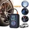 New Electric Air Compressor 150PSI Digital Tire Inflator USB Rechargeable Electric Air Pump LCD Display for Moto Bike Car Tyre