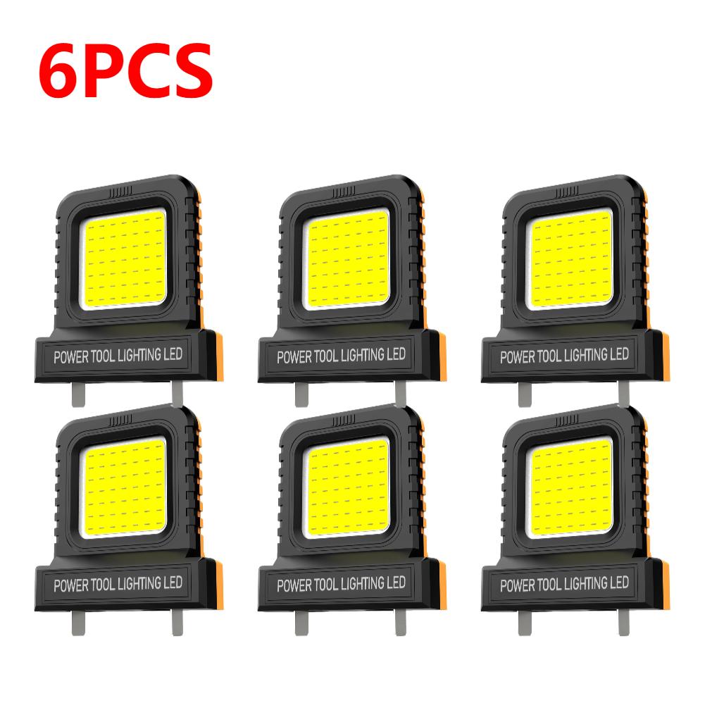 1-10PCS LED Power Tool Parts For Makita For Milwaukee For Bosch For DeWALT For Parkside For Hitachi Lithium Battery Work Lamp