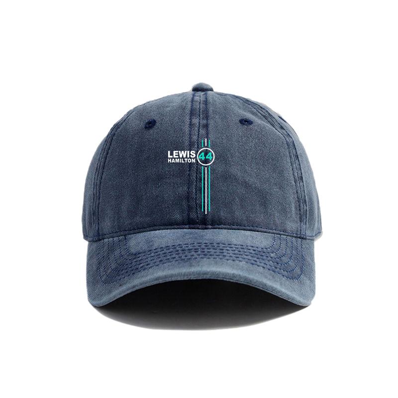 Lewis Hamilton Baseball Cap Summer Distressed Dad Hats Unisex Outdoor Adjustable Cotton Caps MZ