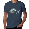 Happy Shark With Seaweed TShirt Thanksgiving Casual Tee