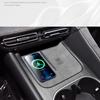 For Roewe D7 2023 Anti-Slip Cup Mat Suede Leather Coaster Non-Slip Pad for Car Interior Door Groove Modified Accessory