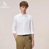 HAZZYS Men's Oxford Cloth Casual Long Sleeve Shirt