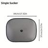 2pcs Car Sun Shade UV Protection Carr Curtain Window Sunshade  Side Window Sunshade Mesh Sun Visor Protection Window Films