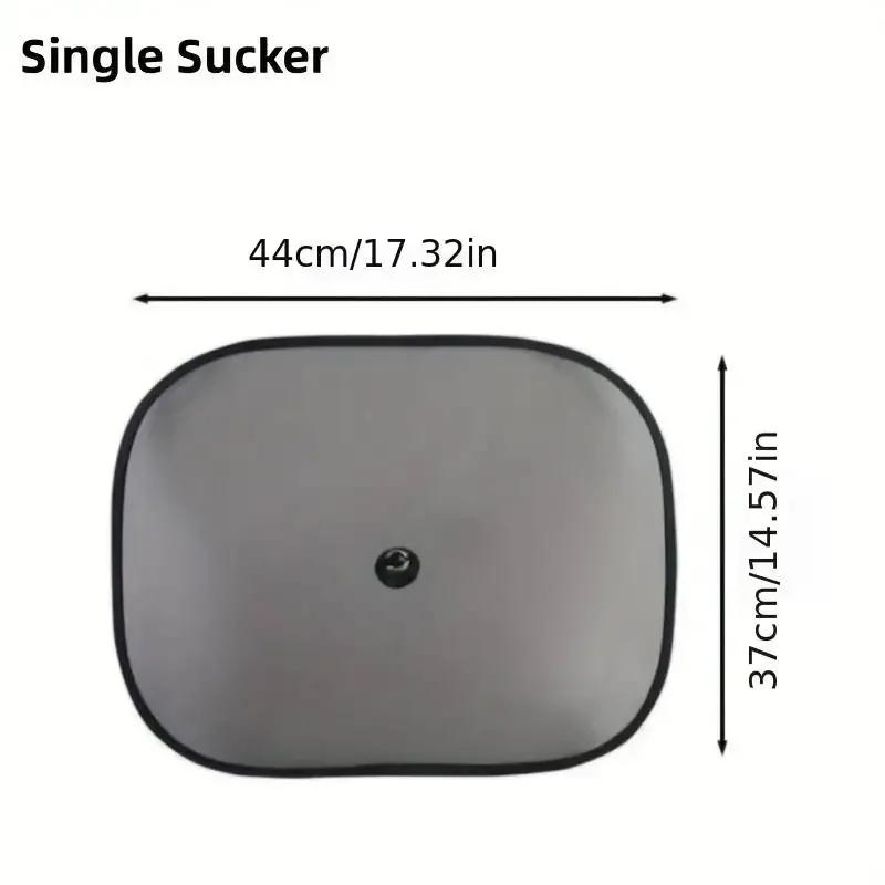 2pcs Car Sun Shade UV Protection Carr Curtain Window Sunshade  Side Window Sunshade Mesh Sun Visor Protection Window Films