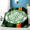 Cel-tic Football Club Crest Printed Throws Blanket Soft Flannel Blankets for Couch Bed Gifts for Men Women Picnic blanket Christmas gifts