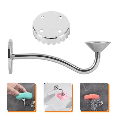 Magnetický nerezový držák na mýdlo Nástěnná miska na tuhé mýdlo Přenosné misky na mýdlo Koupelnové doplňky Zásoby do sprchového koutu