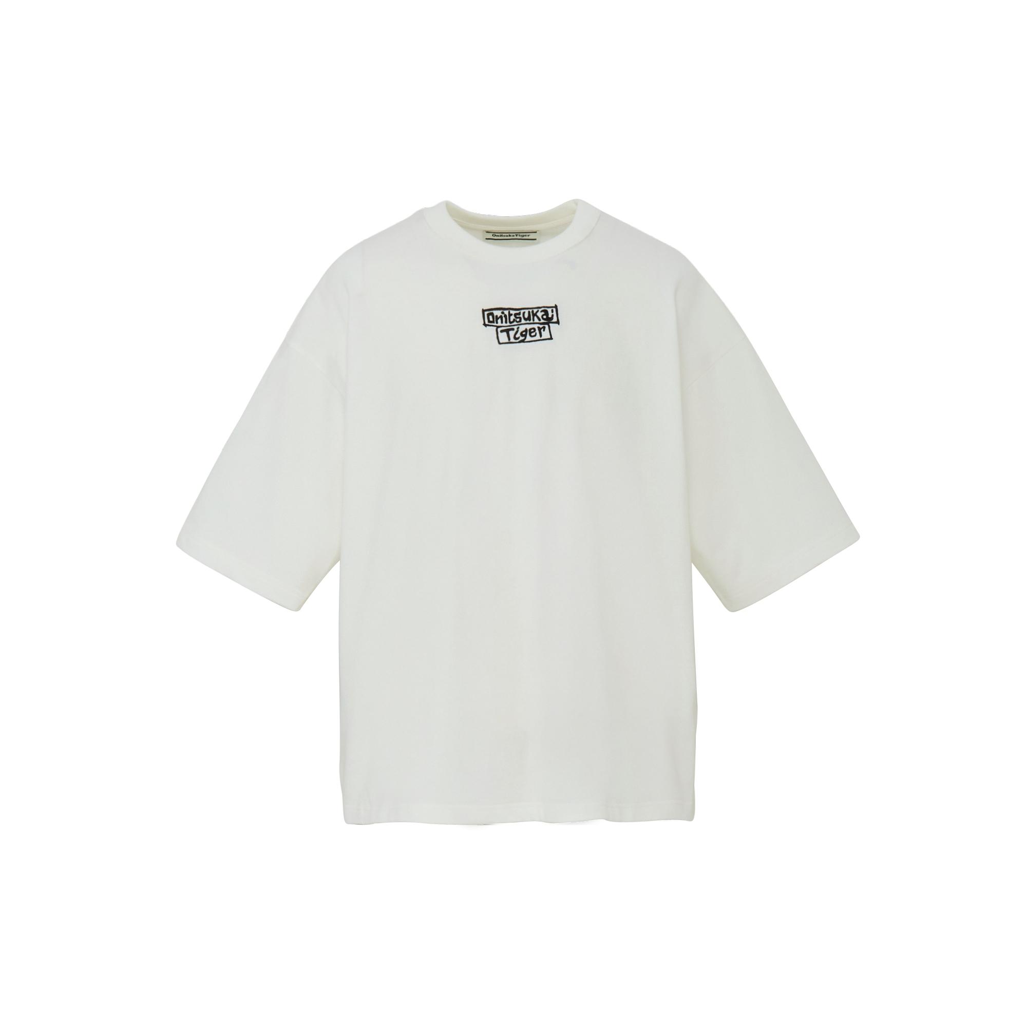 Onitsuka Tiger GRAPHIC TEE T Shirt Unisex White 2183B600-100 L