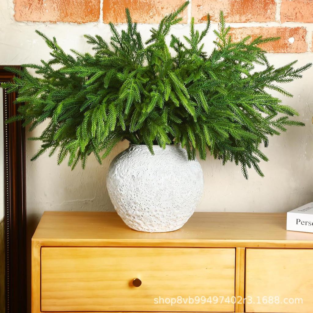 Simulation Pine Needles, Specially Designed For Christmas Atmosphere, Green Plant Decoration, Christmas Tree Accessories, Artificial Pe Pine Branches