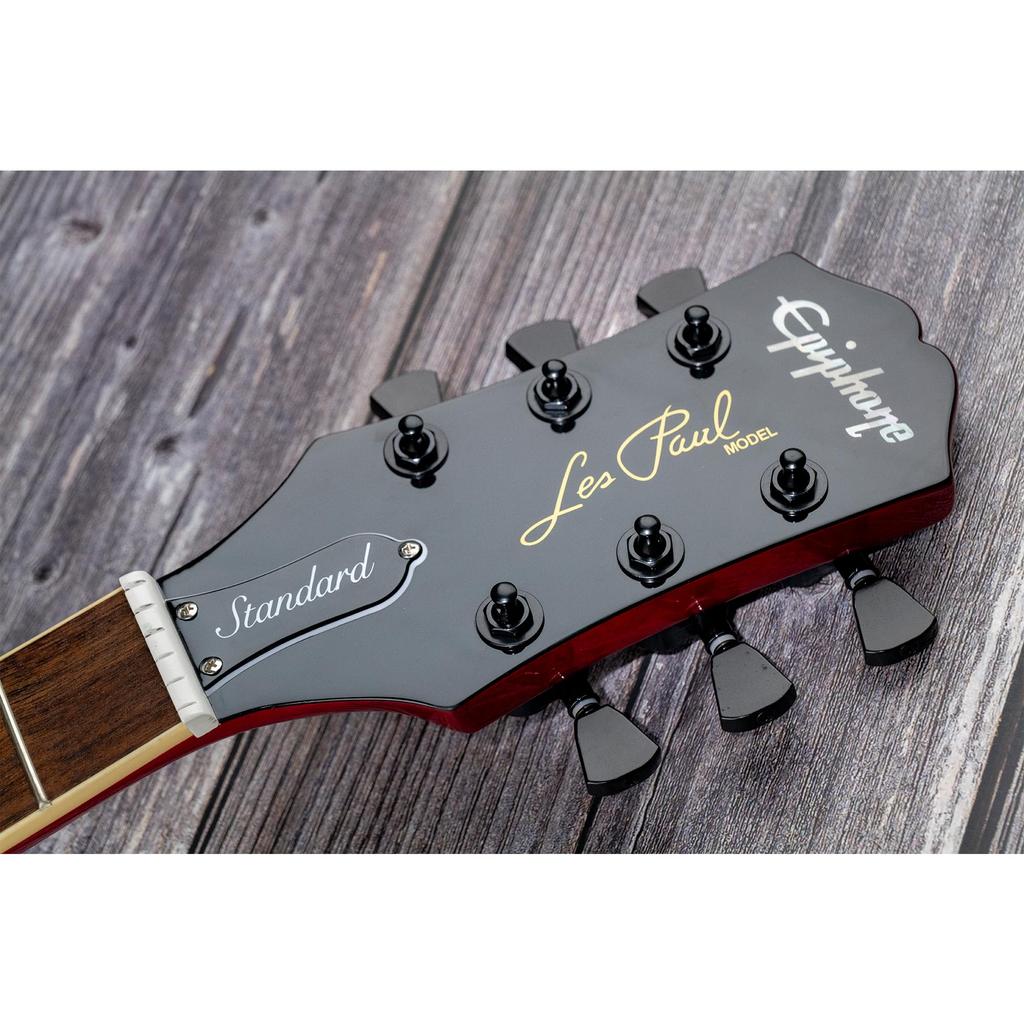 Musiclily Economy Sealed Tuner Set for Epiphone Les Paul Guitars with Black Keystone Buttons 3-in-1 Roto-Style SG/ES
