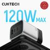 CUKTECH 10 10 Super Energy Mini Gallium Nitride Charger 120W/100W Charging  Multi-Port Fast Charging Set AD1203P Laptop PC