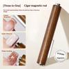 3-In-1 Cat Eye Nail Magnet Wand Wooden Handle Magnetic Stick For Gel Nail Art Strong Magnet Cat Eye Effect Manicure Tool