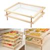 Quick Drying Rack Stackable Multi-Tier Drying Rack Framed Mesh Pasta Drying Rack for Fruits Vegetables Herbs