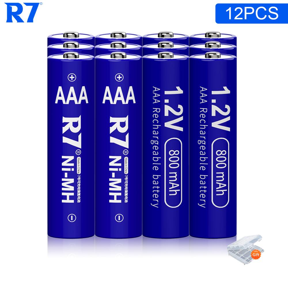 AAA 800mAh NI-MH 1.2V Rechargeable Battery AAA Battery 3A Rechargeable Battery NI-MH Battery for Camera,toys