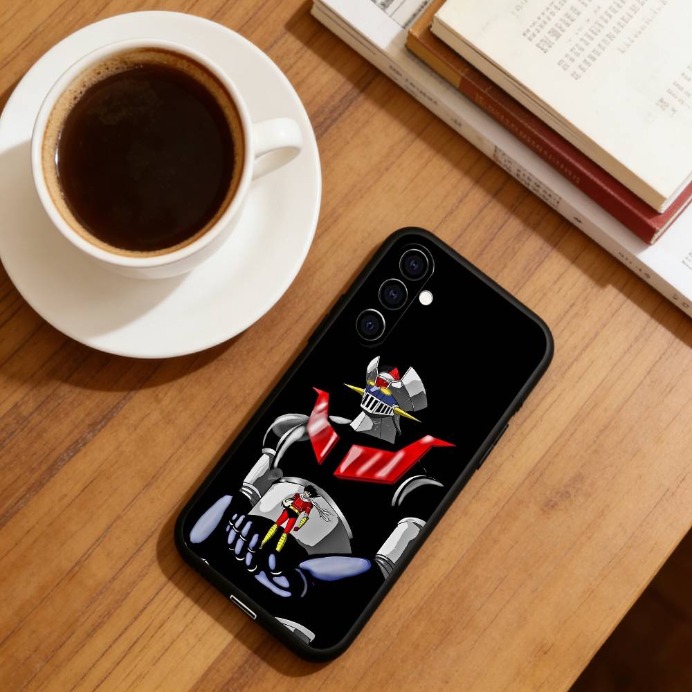 Anime M-Mado K-King Granzort Phone Case For Samsung Galaxy A73,A72,A71,A70,A53,A52,A51,Soft Silicone Black Cover