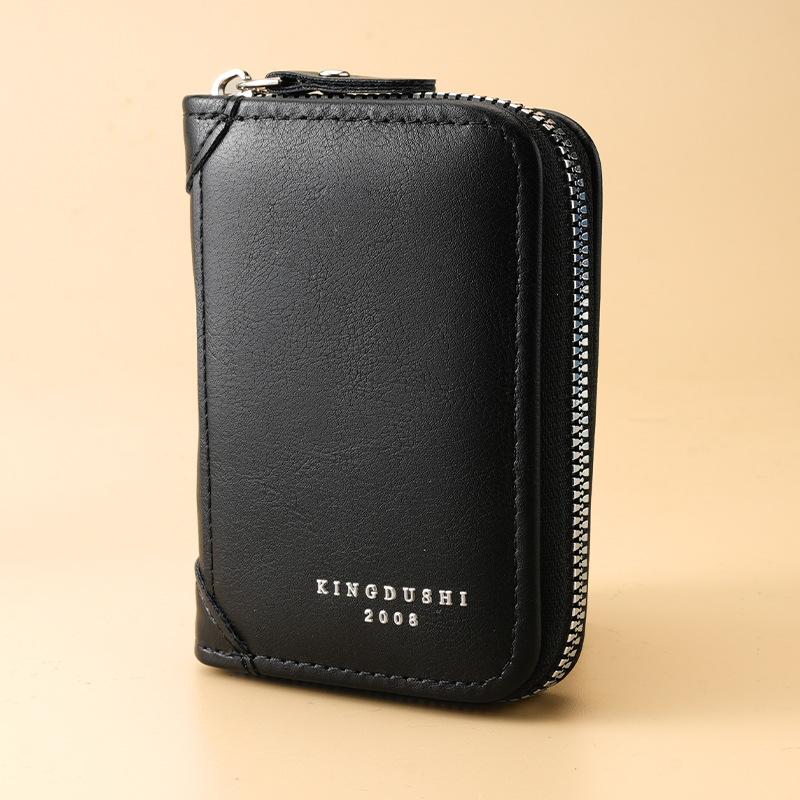 Новый мужской кошелек Мужской короткий кошелек Простой и практичный кошелек Кошелек большой емкости с множеством отделений для карт