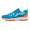 Li Ning Ace Rubber Comfortable Slip Resistant, Abrasion Resistant, Lightweight Low top Badminton Shoes Unisex Blue AYTP011-2